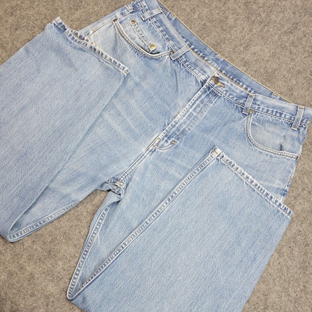 Kirkland Jeans Mens 42x30 Blue Denim Medium Wash Streetwear Grunge Americana Dad